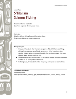 S'klallam Salmon Fishing [PDF]