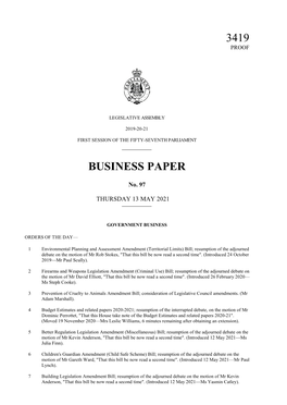 3419 Business Paper