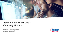 Second Quarter FY 2021 Quarterly Update