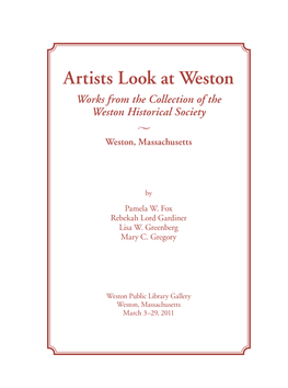 Artists Look at Weston (PDF)