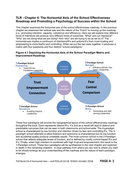 PAGE 4- 1 Fear Control Comparison Trust Empowerment Connection