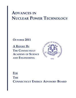 Advances in Nuclear Power Technology