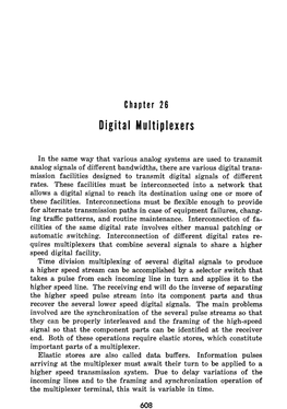 Digital Multiplexers Chap