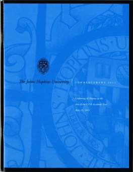 The Johns Hopkins University STAGE EXIT+