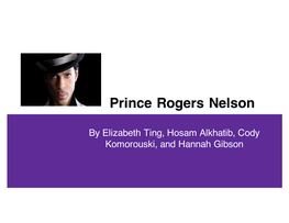 Prince Rogers Nelson