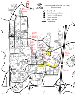 Road Closed Visitor Information Center Parking Permit Dispenser