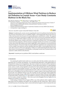 Implementation of Offshore Wind Turbines to Reduce Air Pollution In