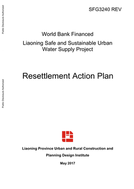 Resettlement Action Plan