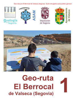 Guion De La Antigua Geo-Ruta De El Berrocal De Valseca En Formato