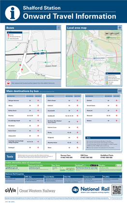 Cranleigh (And Cranleigh 24, 53, 63 B Bus Routes 24 and 63 Operate Mondays to Saturdays