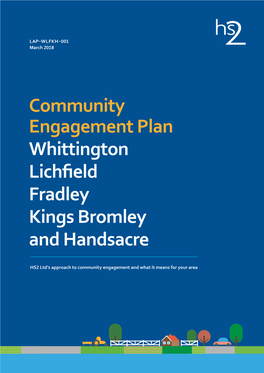 Community Engagement Plan Whittington Lichfield Fradley Kings Bromley and Handsacre