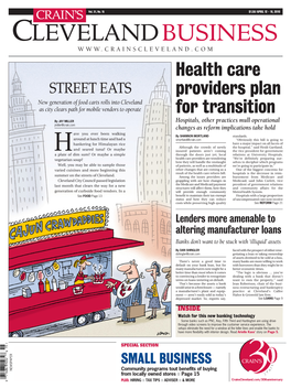 Health Care Providers Plan for Transition