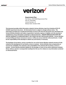 Reqs-LTE OTADM Oct2018.Pdf