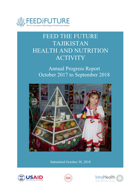 Feed the Future Tajikistan Health and Nutrition Activity