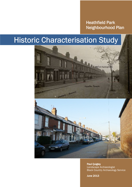 Heathfield Park Historic Characterisation Study