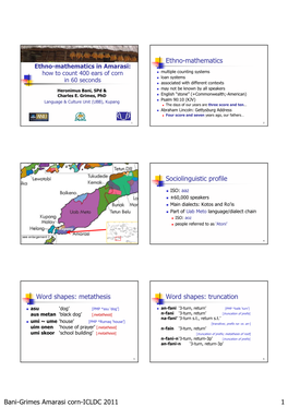 Bani-Grimes Amarasi Corn-ICLDC 2011 1 Ethno