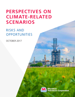 2017 Perspectives on Climate-Related Scenarios