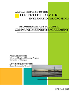 Detroit River International Crossing
