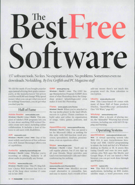 157 Software Tools. No Fees. No Expiration Dates. No Problems