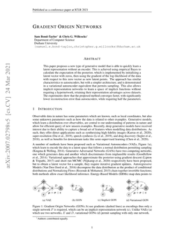 Gradient Origin Networks