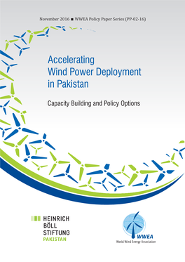 Accelerating Wind Power Deployment in Pakistan