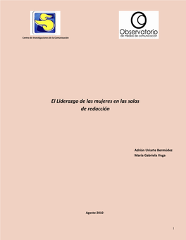 El Liderazgo De Las Mujeres En Las Salas De Redacción
