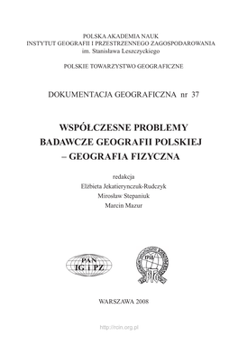 Geografia Fizyczna