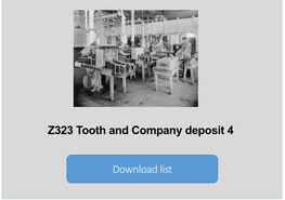 Z323 Tooth and Company Deposit 4 Download List