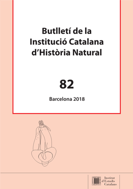 Butlletí 82 (2018)