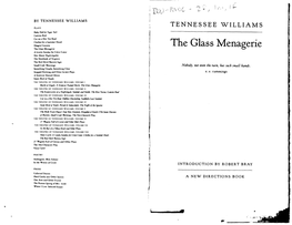 The Glass Menagerie