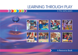 (PDF) Foundation Stage, Early Years: Learning Through Play