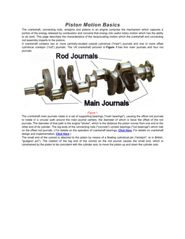 Piston Motion Basics