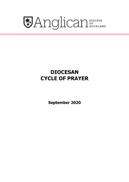 Diocesan Prayer Cycle