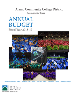 Fiscal Year 2018-19 Annual Budget