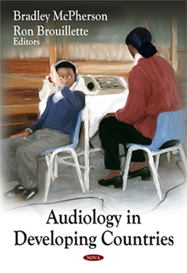 Audiology in Developing Countries