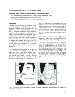 Oceanographic Features of Laperouse Strait