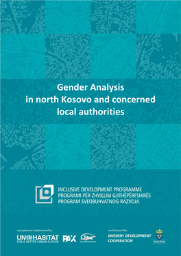 Gender Analysis in North Kosovo and Concerned Local Authorities