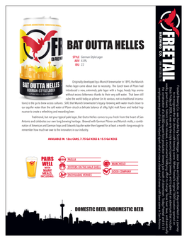 Bat Outta Helles