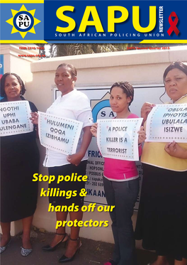 Stop Police Killings & Hands Off Our Protectors