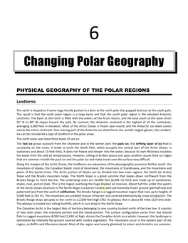 Changing Polar Geography