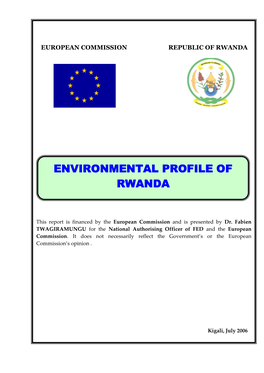 Environmental Profile of Rwanda