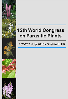 12Th World Congress on Parasitic Plants