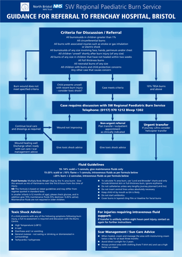 Guidance for Referral to Frenchay Hospital, Bristol