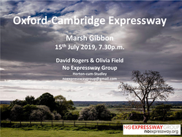 Oxford-Cambridge Expressway