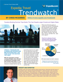 Expedia Travel Trendwatchtm