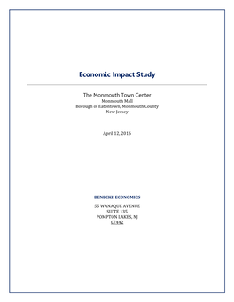 Economic Impact Study