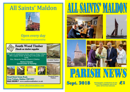 All Saints Maldon Mothers’ Union