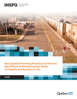 Best Spatial Planning Practices to Prevent the Effect of Environmental