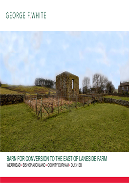 Barn for Conversion to the East of Laneside Farm