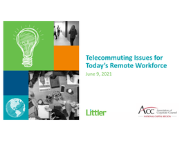 Telecommuting Final Slides